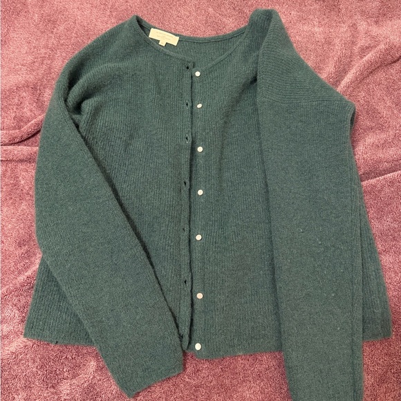 Sezane Gaspard Cardigan - Sage - Picture 2 of 5